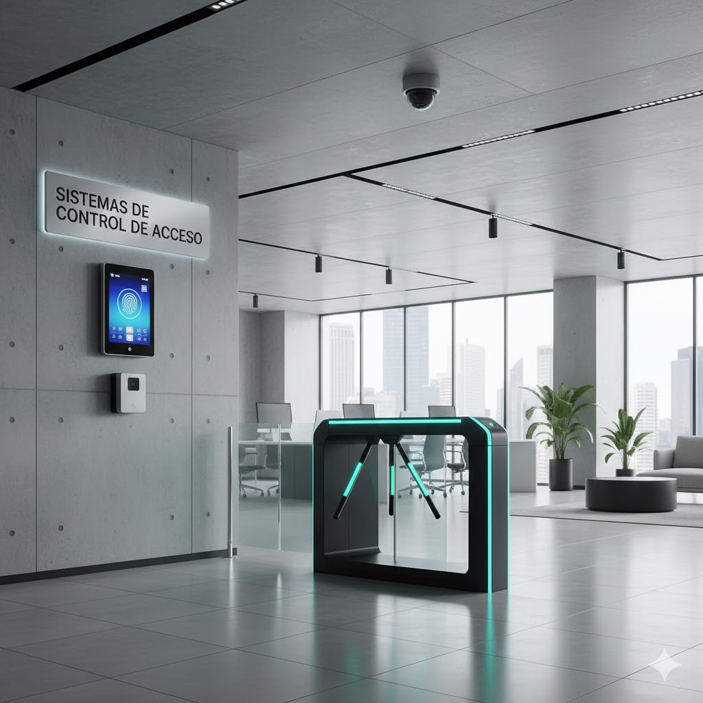 Instalación de control de acceso en edificios